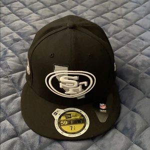 San Francisco 49ers New Era Black cap